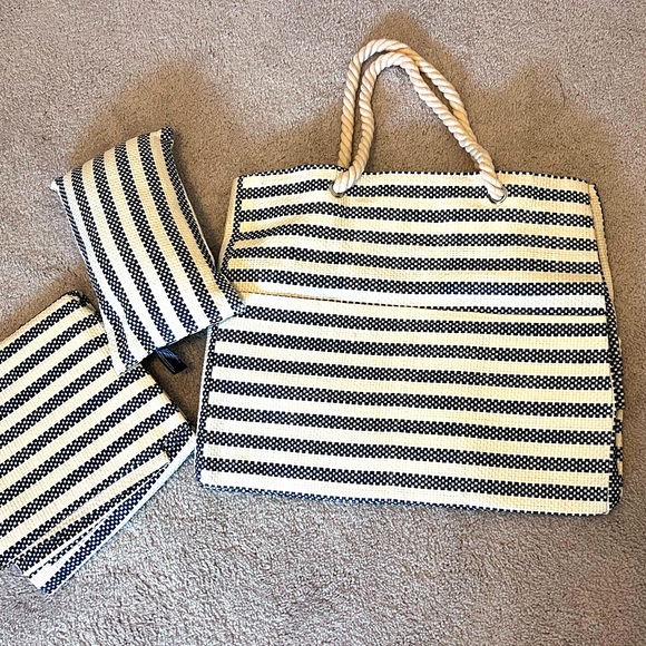 Handbags - Beach bag with mat and pillow